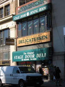 Stage Door Deli....Legend